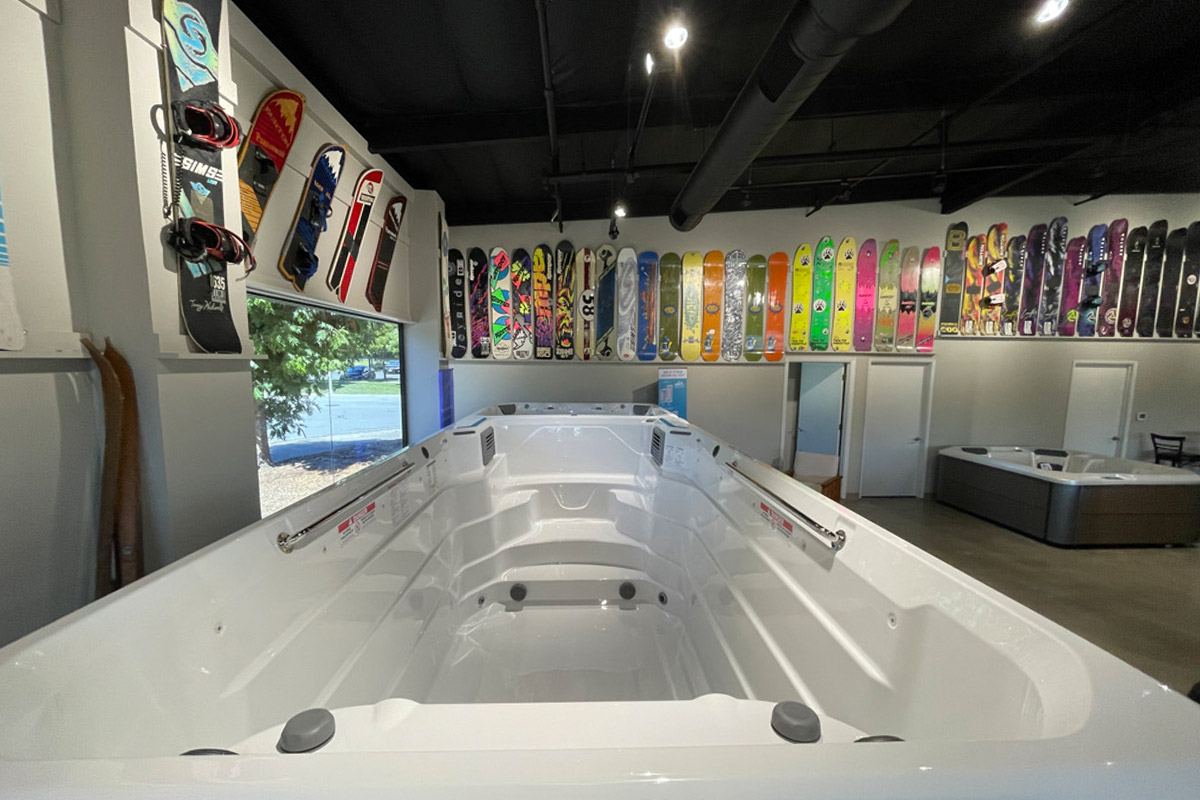 The Hot Tub Store snowboard showcase