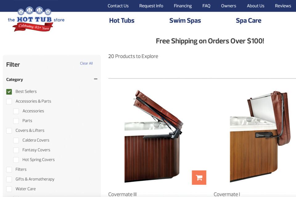 eCommerce-HotTubStore-EStore