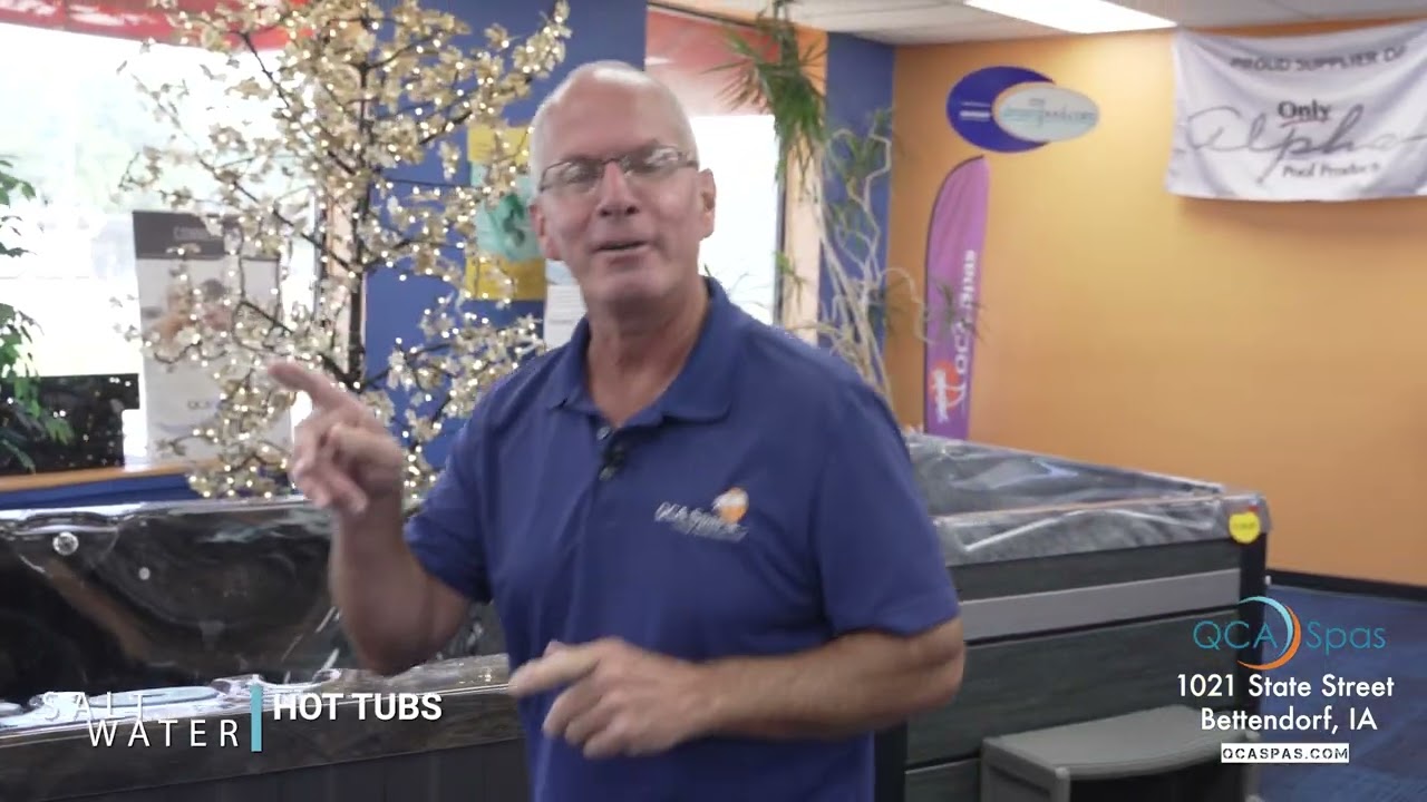Salt Fresh H20 sanitizing system for spas